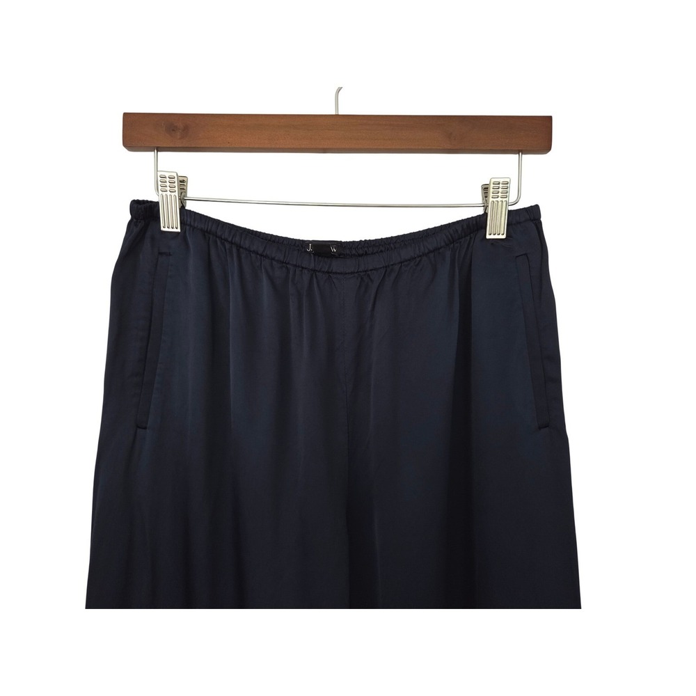 J. Crew Cosmo pant in luster charmeuse Pull-On Womens PM Black NWT $158 CN715 - Picture 3 of 7